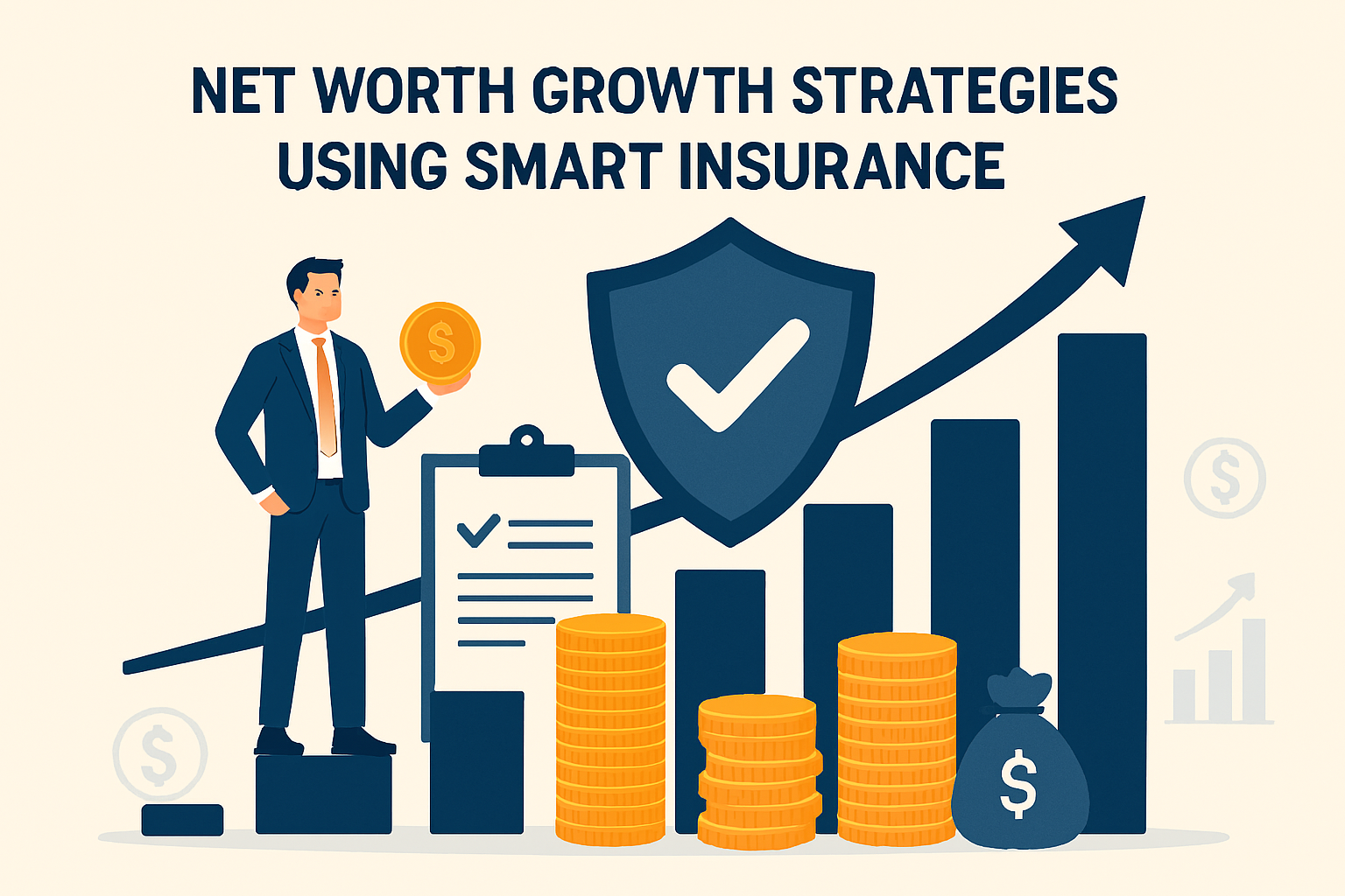 Net Worth Growth Strategies Using Smart Insurance